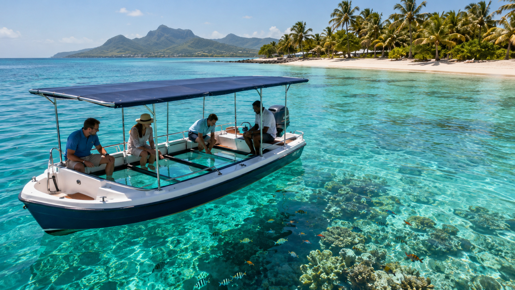 Glasbodenboot